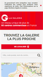 Mobile Screenshot of la-galerie.com